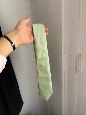 Paul Smith Light Mint Green Silk Tie